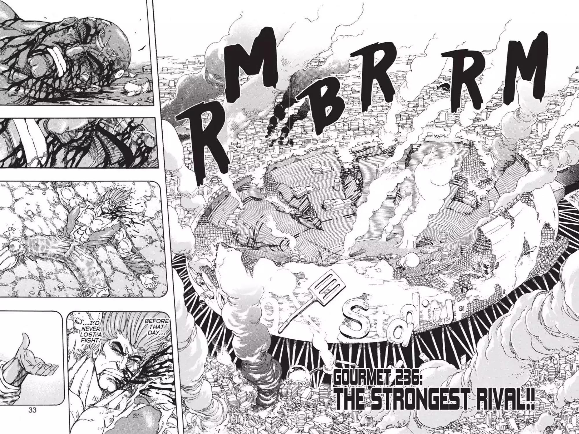 Toriko Chapter 236 page 4 - Chapter 236: Vol.27 Gourmet 236: The Strong Rival!!