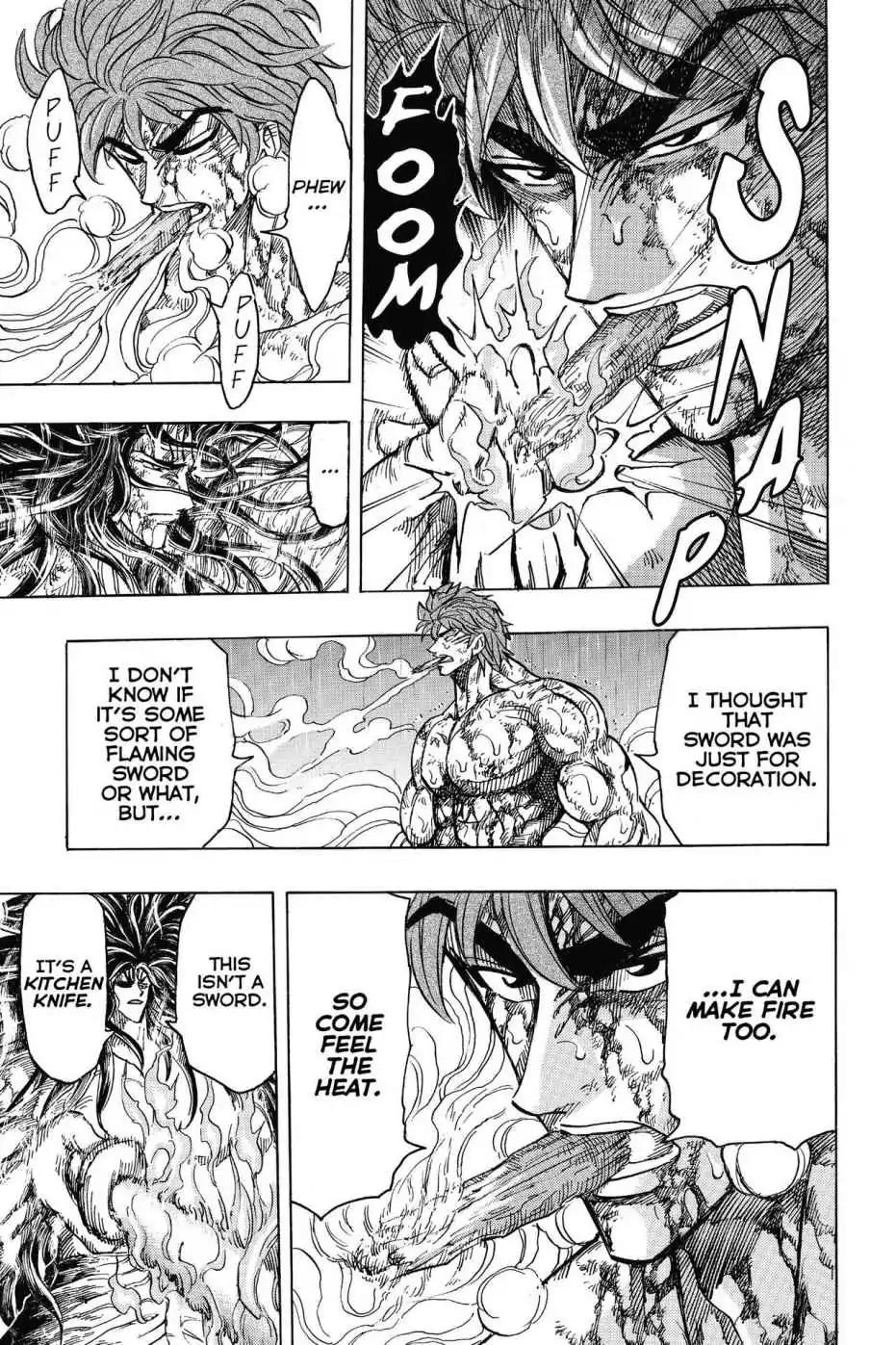 Toriko Chapter 237 page 5 - Chapter 237: Vol.27 Gourmet 237: Burning Battle!!