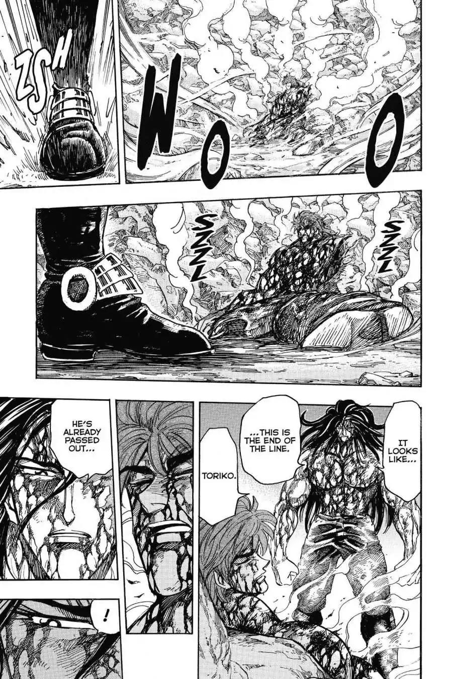 Toriko Chapter 239 page 10 - Chapter 239: Vol.27 Gourmet 239: Dire Struggle!!