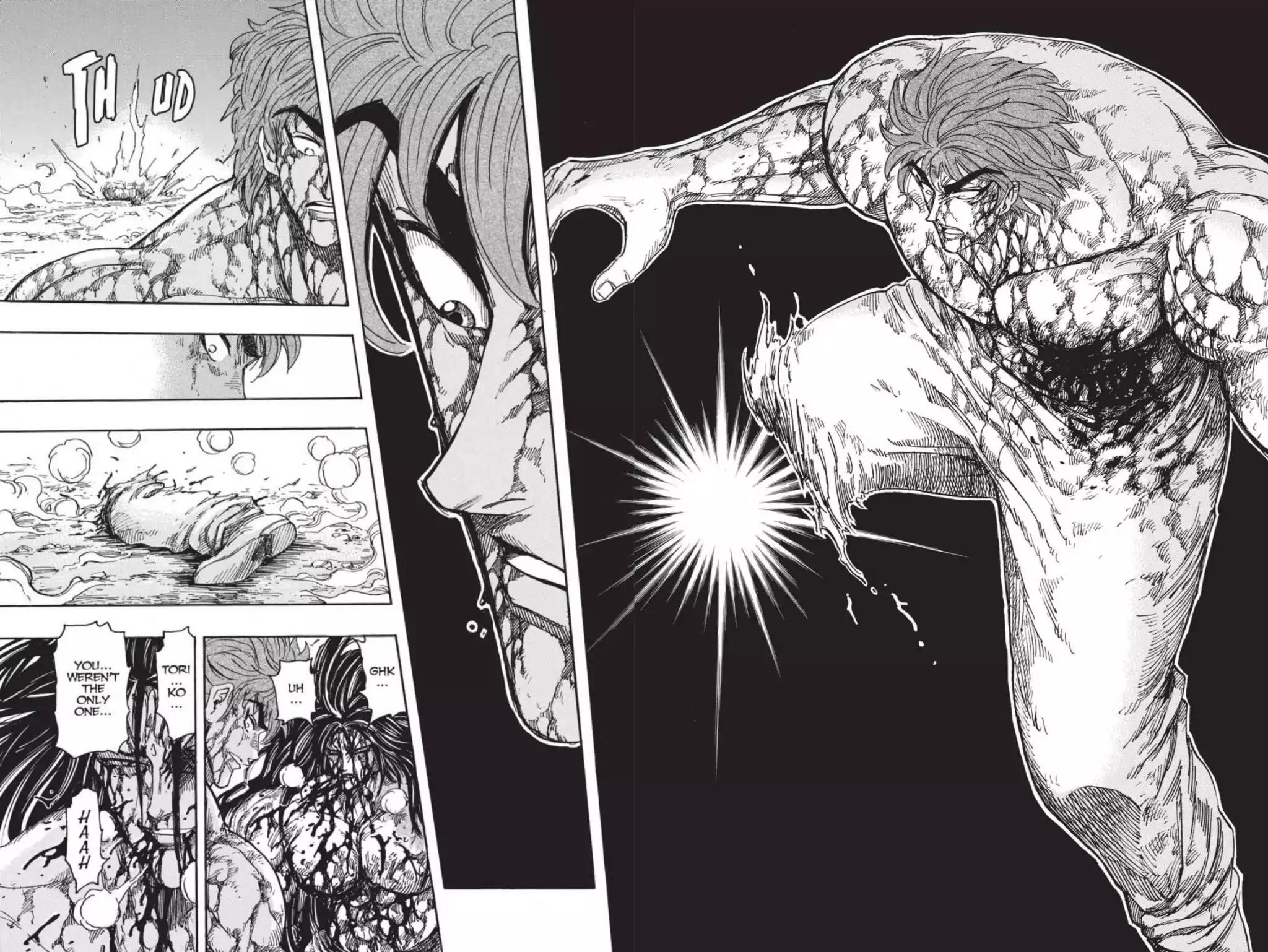 Toriko Chapter 239 page 4 - Chapter 239: Vol.27 Gourmet 239: Dire Struggle!!