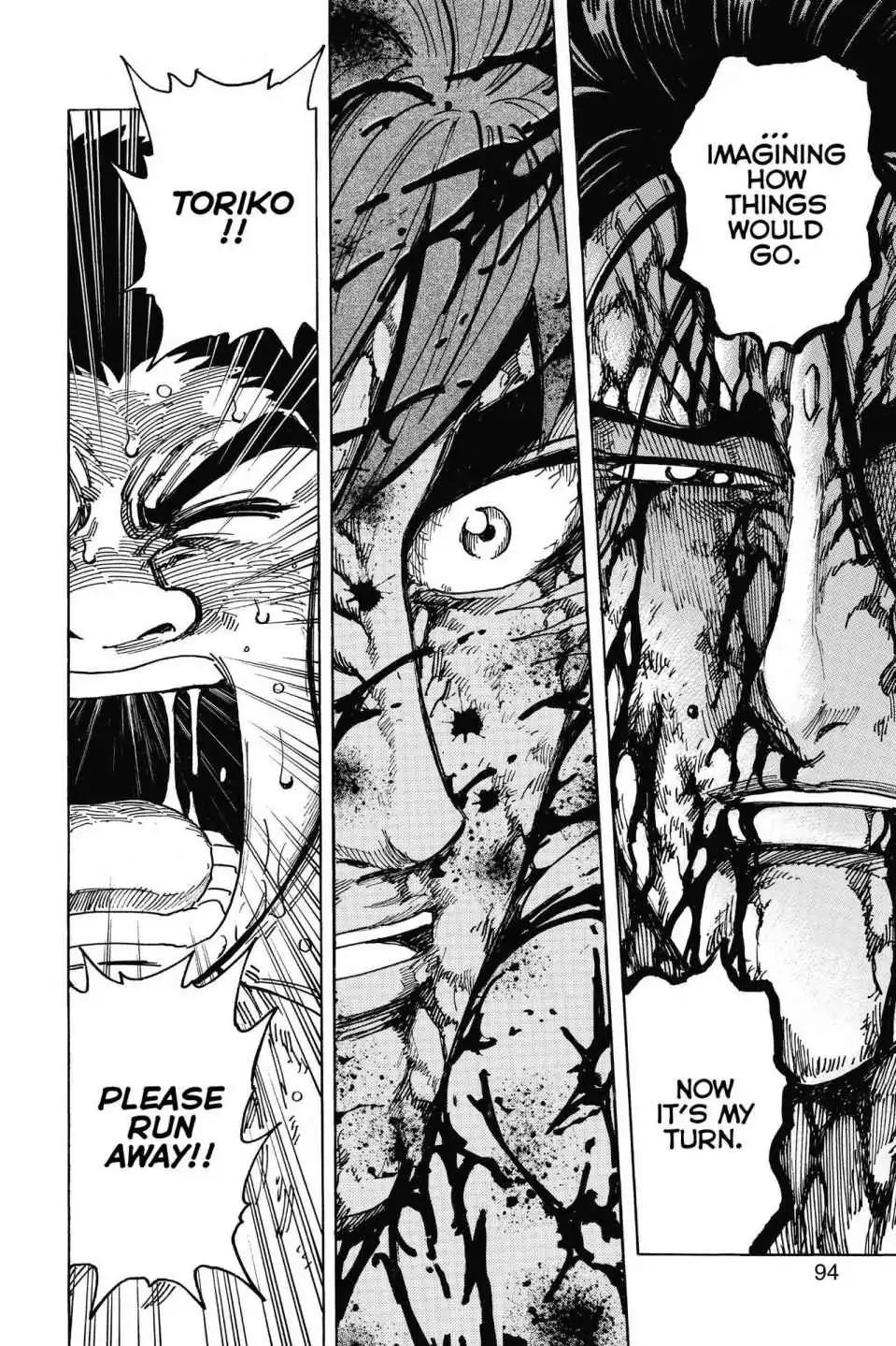 Toriko Chapter 239 page 5 - Chapter 239: Vol.27 Gourmet 239: Dire Struggle!!