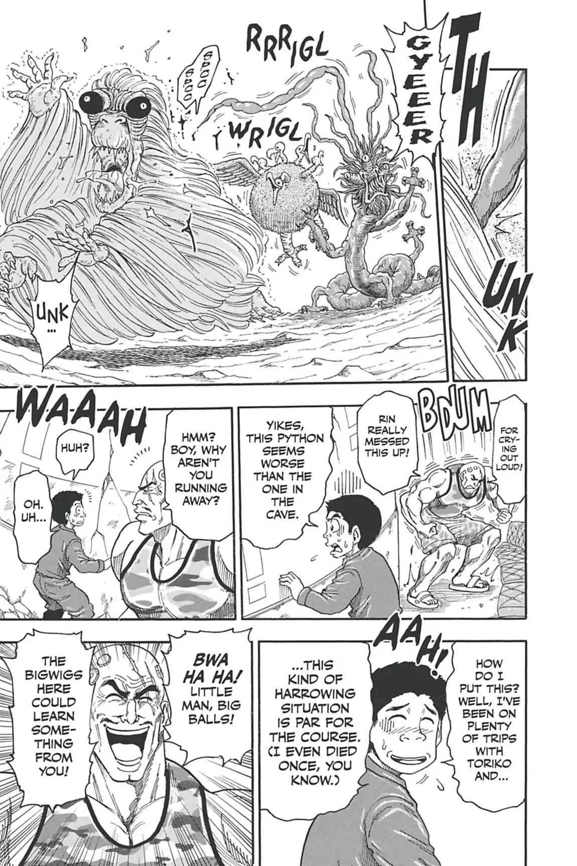 Toriko Chapter 24 page 13 - Chapter 24: Vol.3 Gourmet 24: An Unwelcome Guest!!