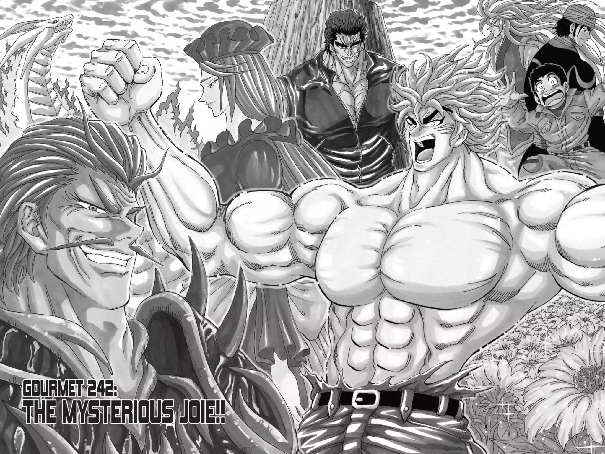 Toriko Chapter 242 page 1 - Chapter 242: Vol.27 Gourmet 242: The Mysterious Joie!!