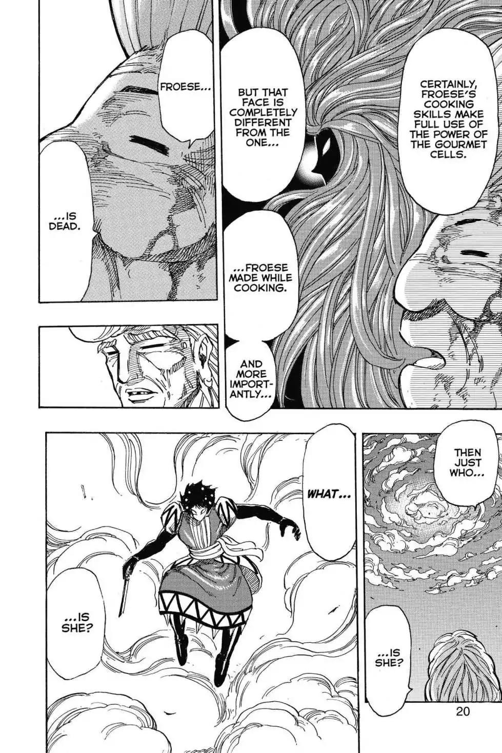 Toriko Chapter 244 page 20 - Chapter 244: Vol.28 Gourmet 244: Puzzling Identity!!