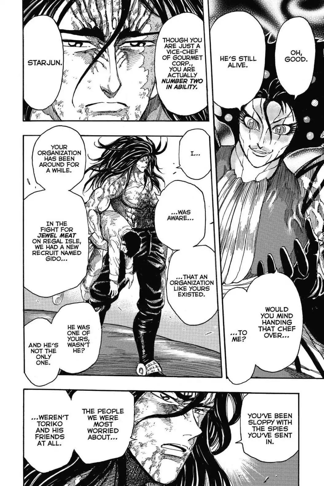 Toriko Chapter 244 page 23 - Chapter 244: Vol.28 Gourmet 244: Puzzling Identity!!