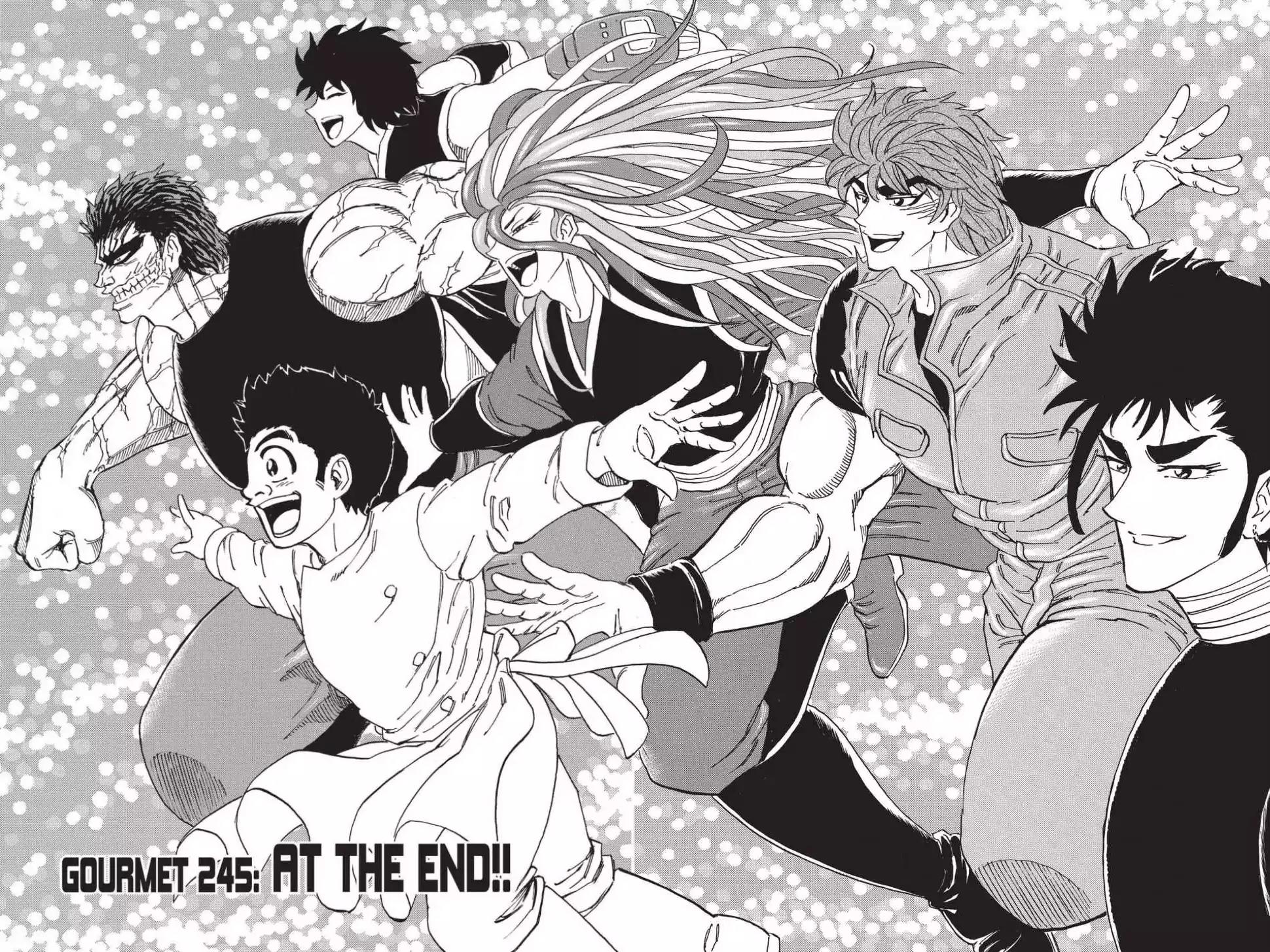 Toriko Chapter 245 page 2 - Chapter 245: Vol.28 Gourmet 245: At the End!!