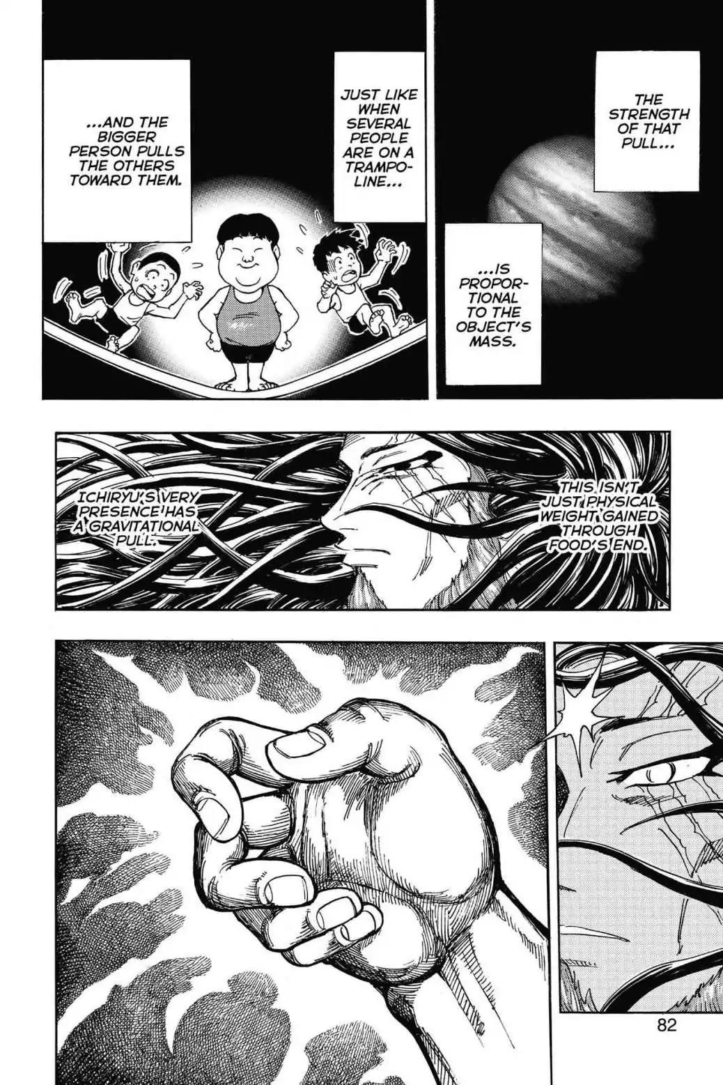 Toriko Chapter 247 page 14 - Chapter 247: Vol.28 Gourmet 247: Ichiryu and Midora Collide!!