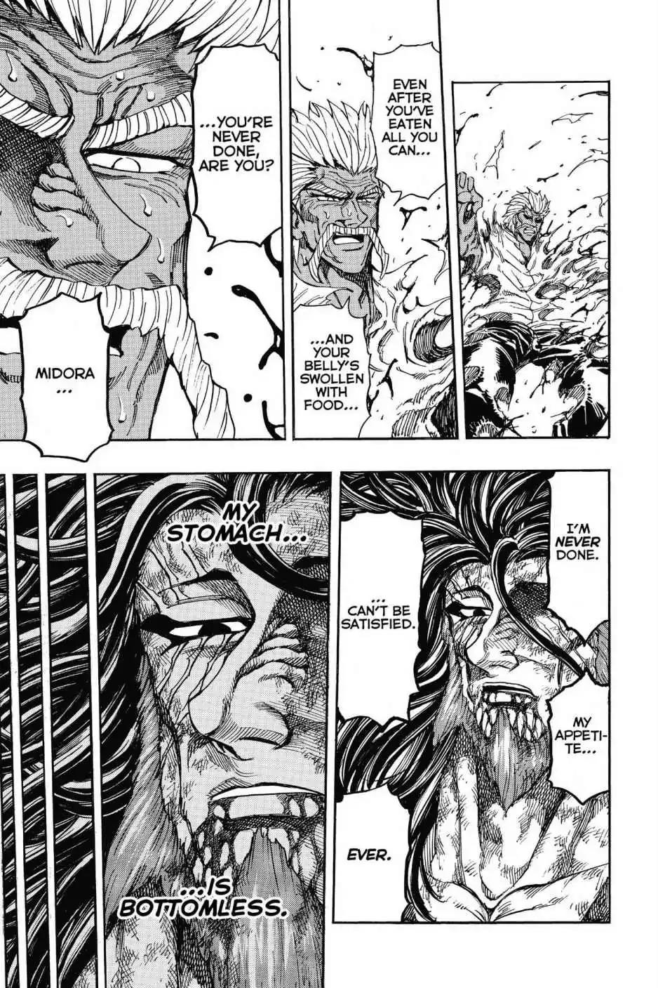 Toriko Chapter 250 page 10 - Chapter 250: Vol.28 Gourmet 250: Bottomeless Hunger!!