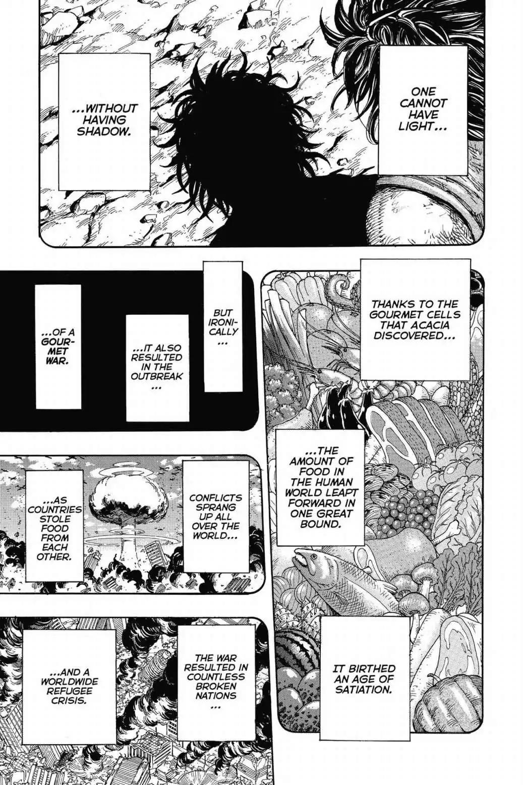 Toriko Chapter 250 page 12 - Chapter 250: Vol.28 Gourmet 250: Bottomeless Hunger!!