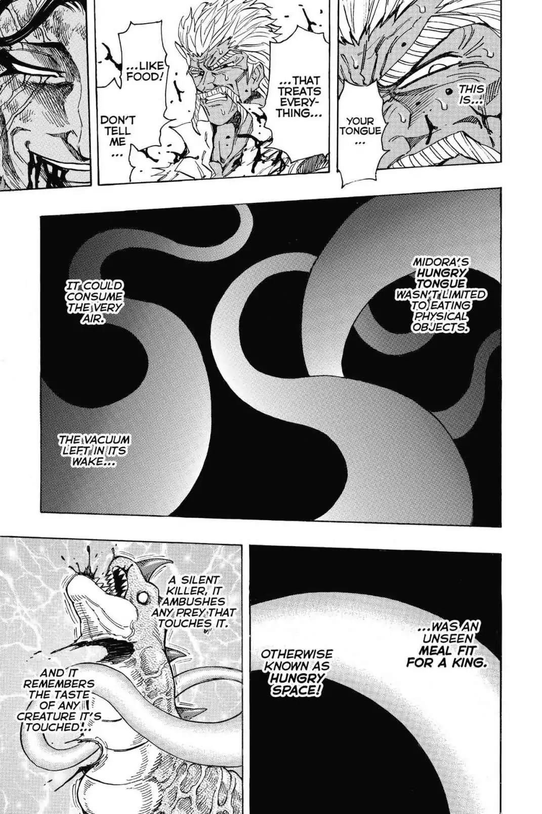 Toriko Chapter 250 page 8 - Chapter 250: Vol.28 Gourmet 250: Bottomeless Hunger!!