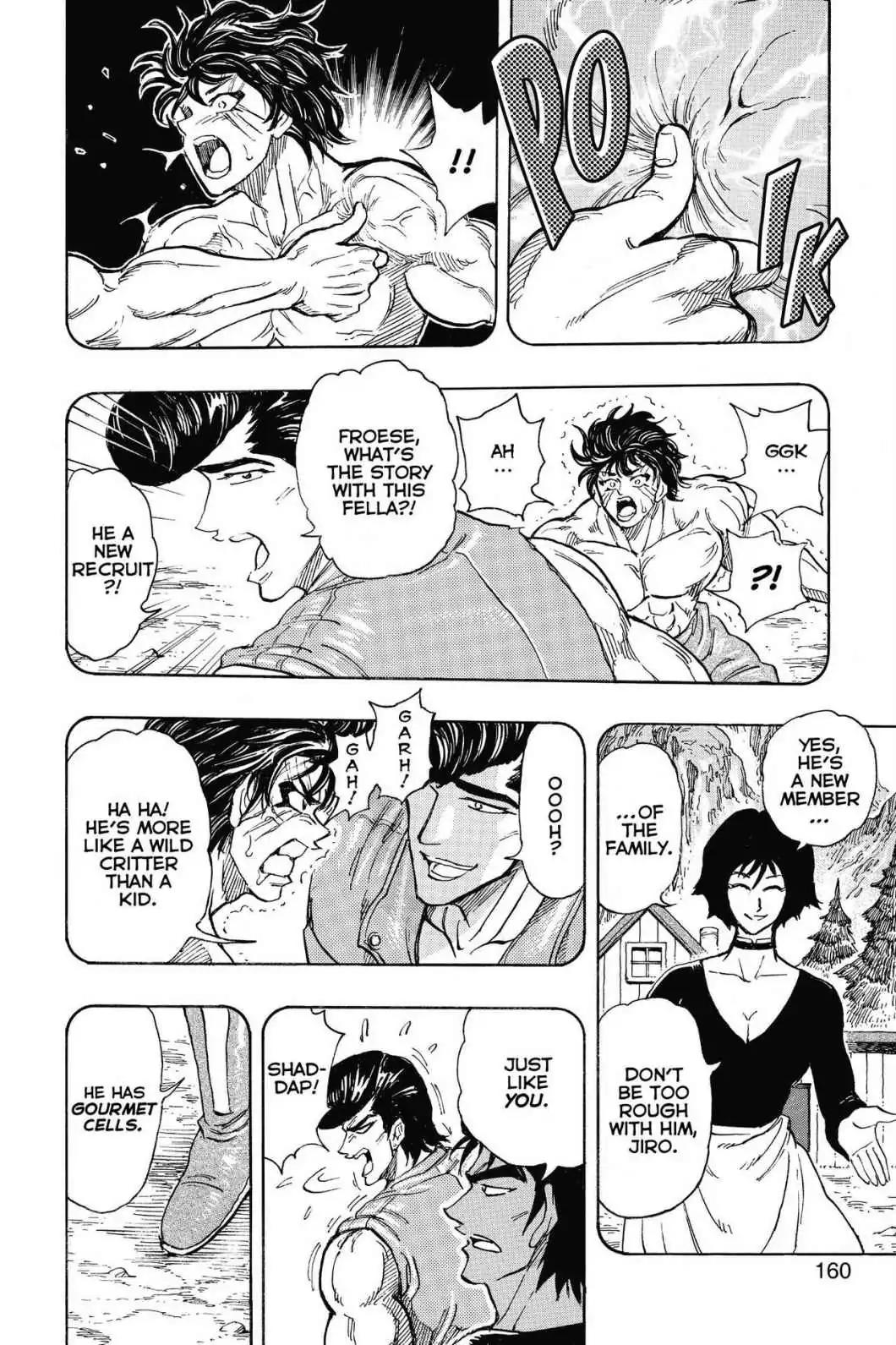 Toriko Chapter 251 page 14 - Chapter 251: Vol.28 Gourmet 251: Acacia and His Three Disciples!!