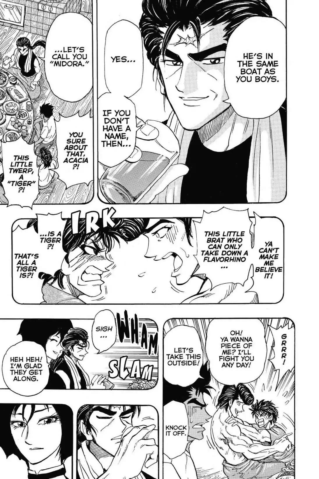 Toriko Chapter 251 page 17 - Chapter 251: Vol.28 Gourmet 251: Acacia and His Three Disciples!!