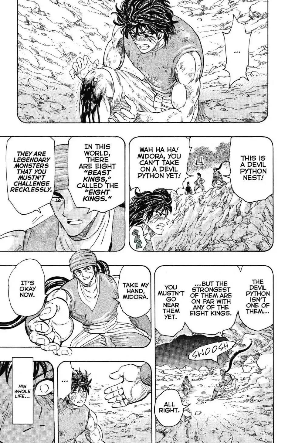 Toriko Chapter 252 page 3 - Chapter 252: Vol.28 Gourmet 252: Acacia's Fairy Tale!!