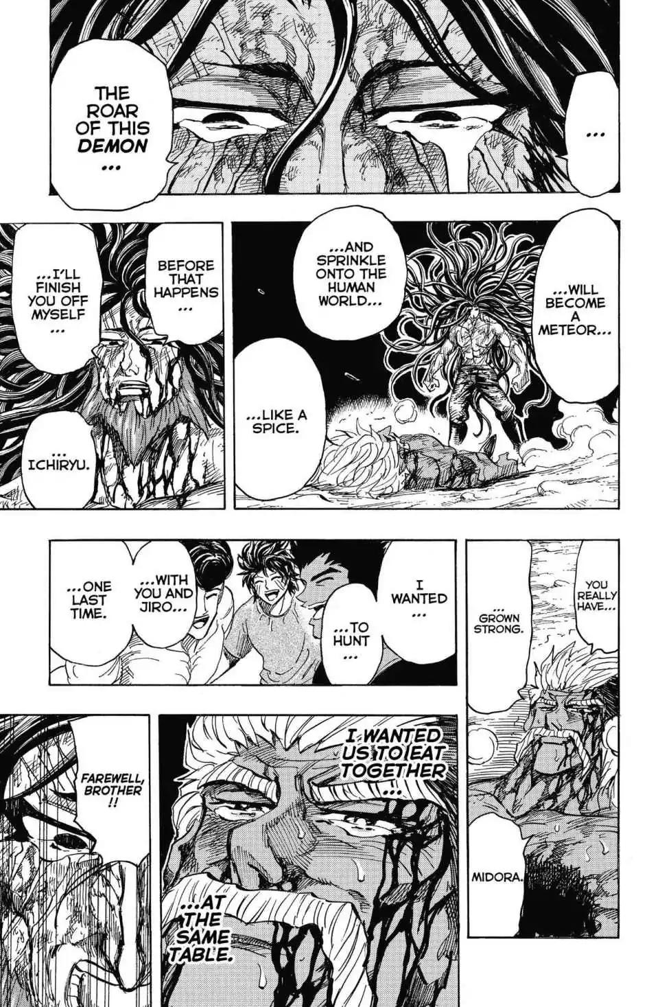 Toriko Chapter 254 page 23 - Chapter 254: Vol.29 Gourmet 254: End of Sadness!!