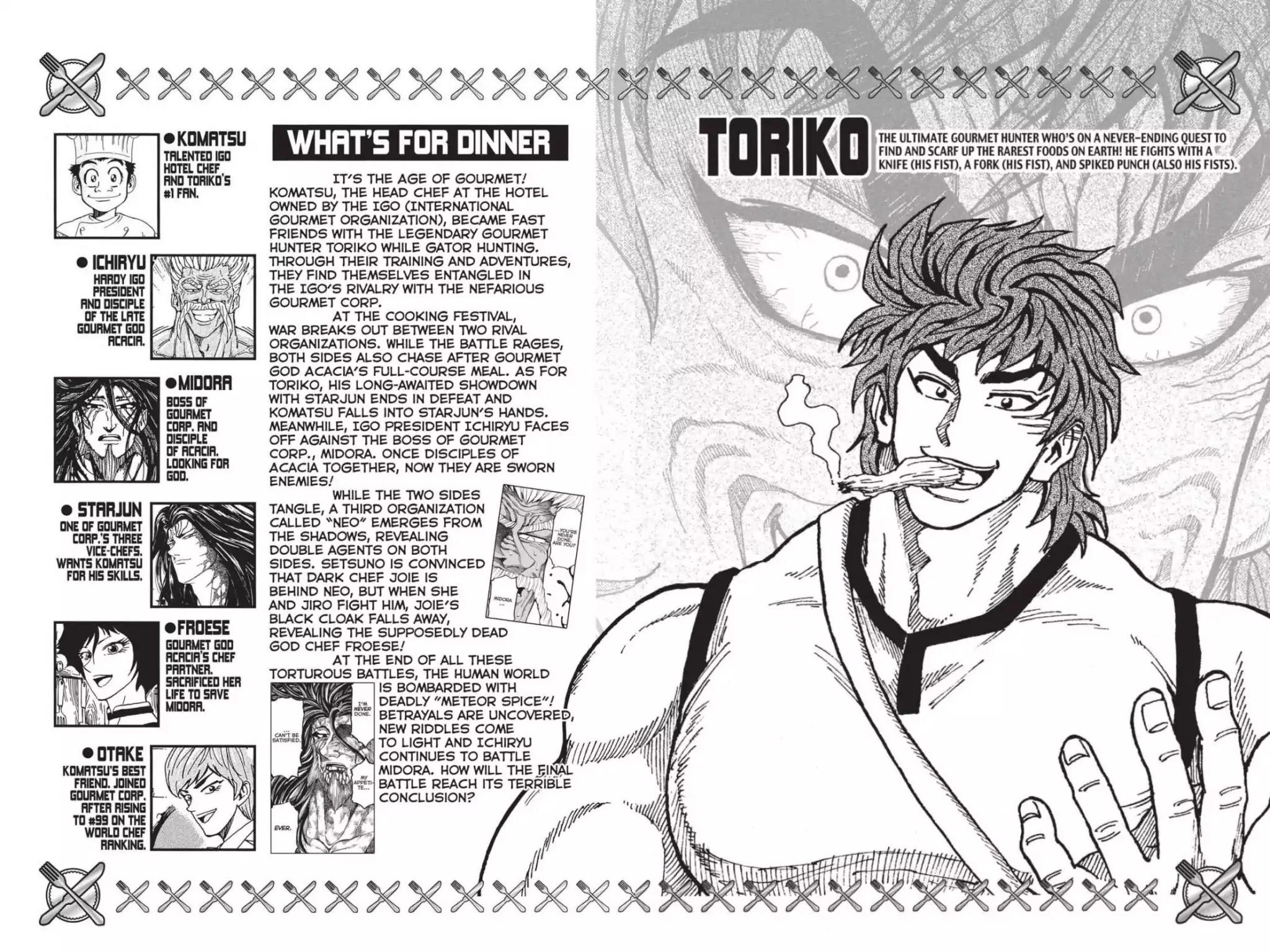 Toriko Chapter 254 page 5 - Chapter 254: Vol.29 Gourmet 254: End of Sadness!!