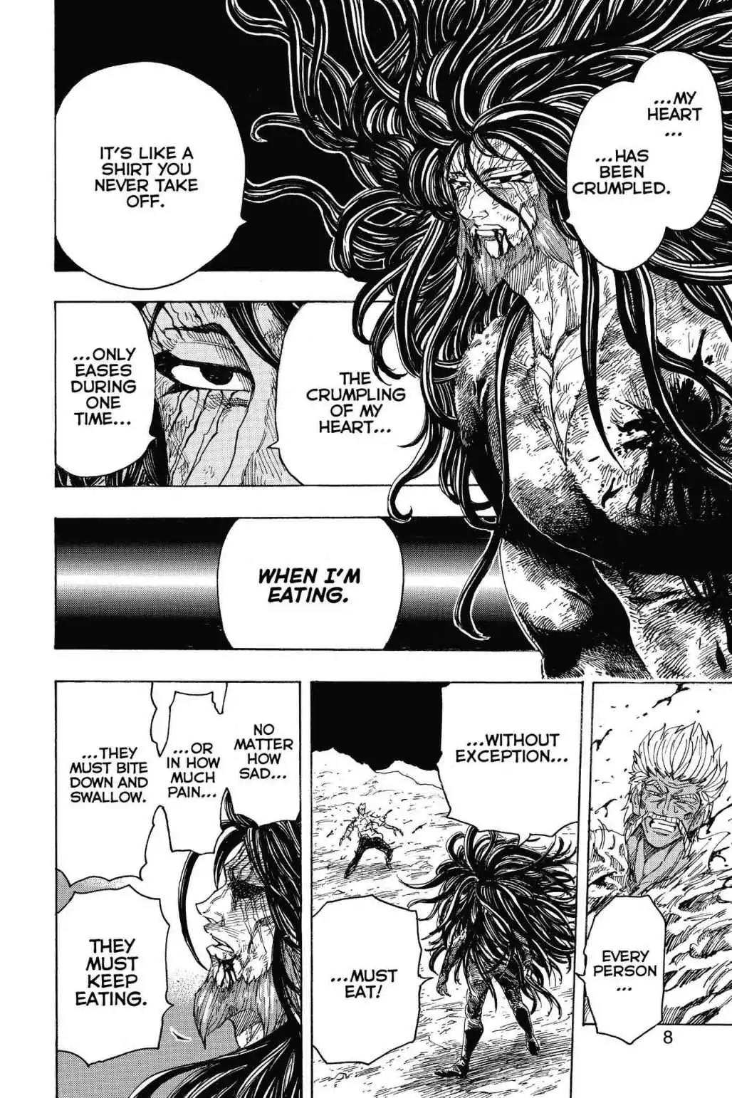 Toriko Chapter 254 page 8 - Chapter 254: Vol.29 Gourmet 254: End of Sadness!!