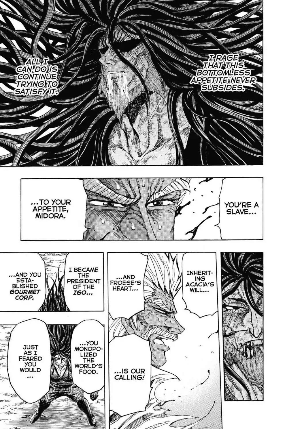 Toriko Chapter 254 page 9 - Chapter 254: Vol.29 Gourmet 254: End of Sadness!!