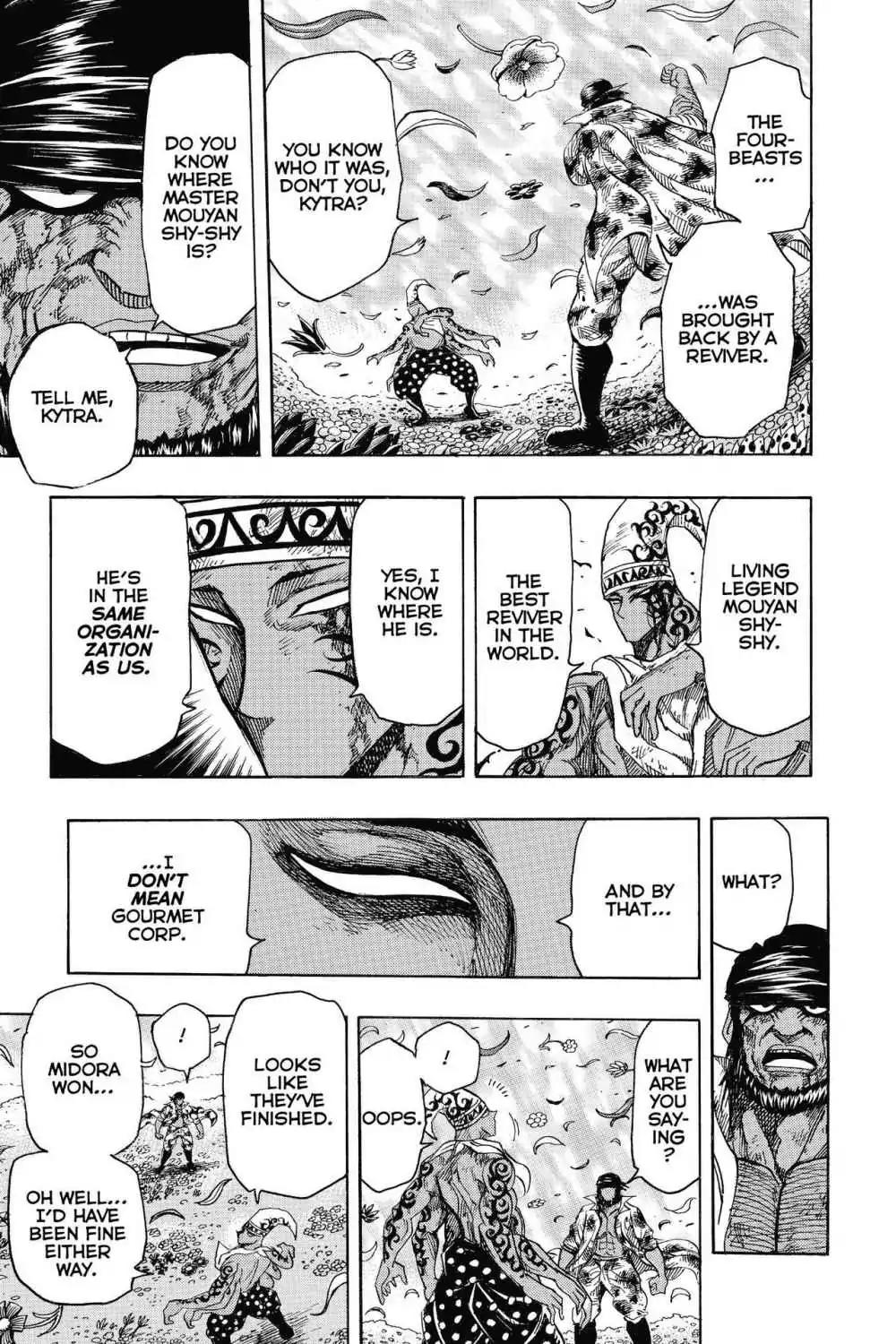 Toriko Chapter 256 page 10 - Chapter 256: Vol.29 Gourmet 256: True Enemy!!