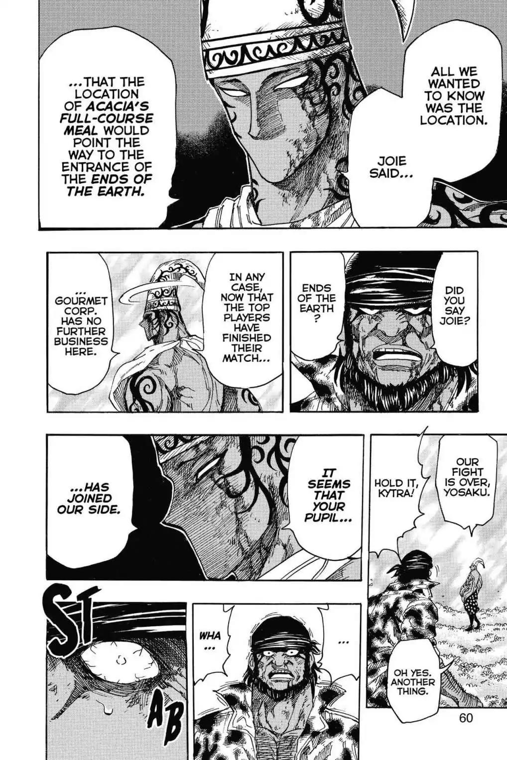 Toriko Chapter 256 page 11 - Chapter 256: Vol.29 Gourmet 256: True Enemy!!