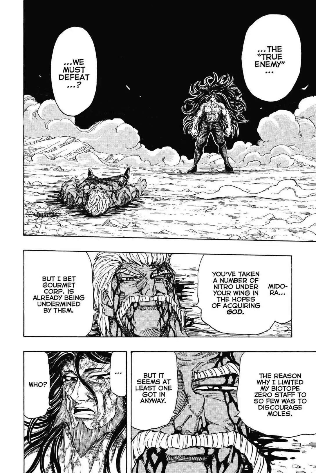 Toriko Chapter 256 page 13 - Chapter 256: Vol.29 Gourmet 256: True Enemy!!