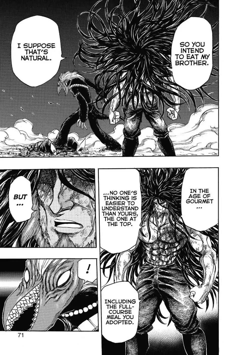 Toriko Chapter 257 page 3 - Chapter 257: Vol.29 Gourmet 257: End of an Age!!