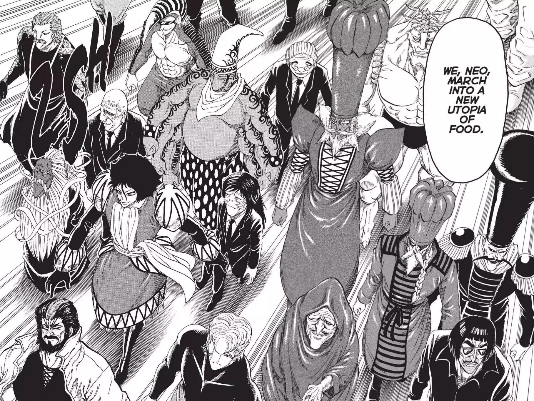 Toriko Chapter 258 page 14 - Chapter 258: Vol.29 Gourmet 258: March of Evil!!
