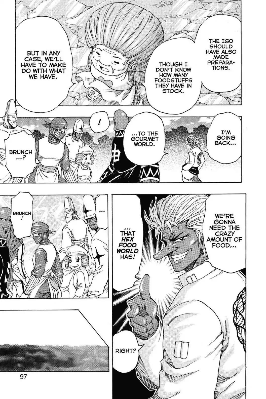 Toriko Chapter 258 page 8 - Chapter 258: Vol.29 Gourmet 258: March of Evil!!