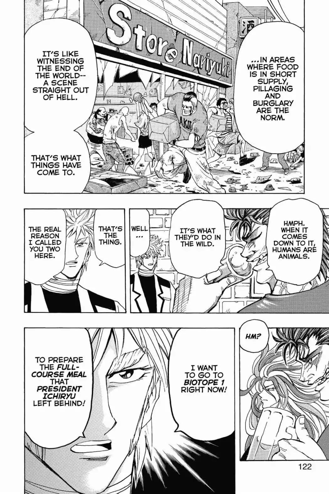 Toriko Chapter 259 page 14 - Chapter 259: Vol.29 Gourmet 259: Coco's Hypothesis!!