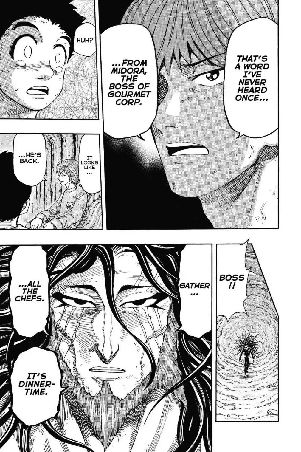 Toriko Chapter 261 page 17 - Chapter 261: Vol.29 Gourmet 261: Otake's Ambition!!