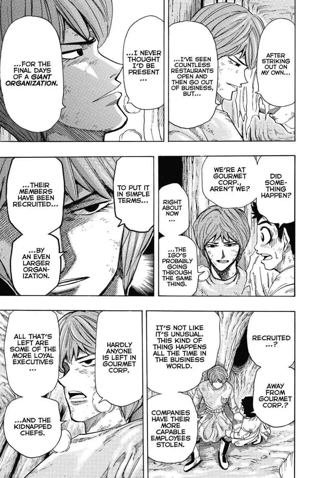 Toriko Chapter 261 page 3 - Chapter 261: Vol.29 Gourmet 261: Otake's Ambition!!