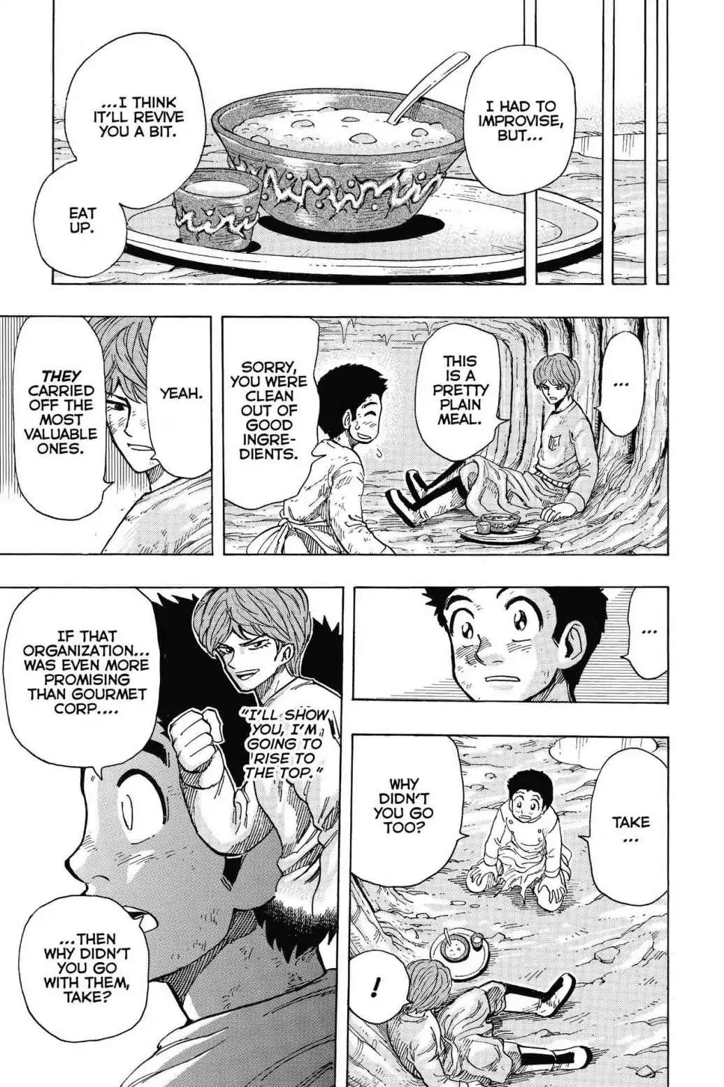 Toriko Chapter 261 page 5 - Chapter 261: Vol.29 Gourmet 261: Otake's Ambition!!