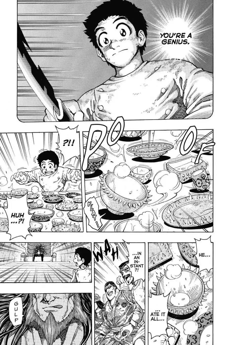 Toriko Chapter 262 page 11 - Chapter 262: Vol.29 Gourmet 262: Midora's Dining Table!!