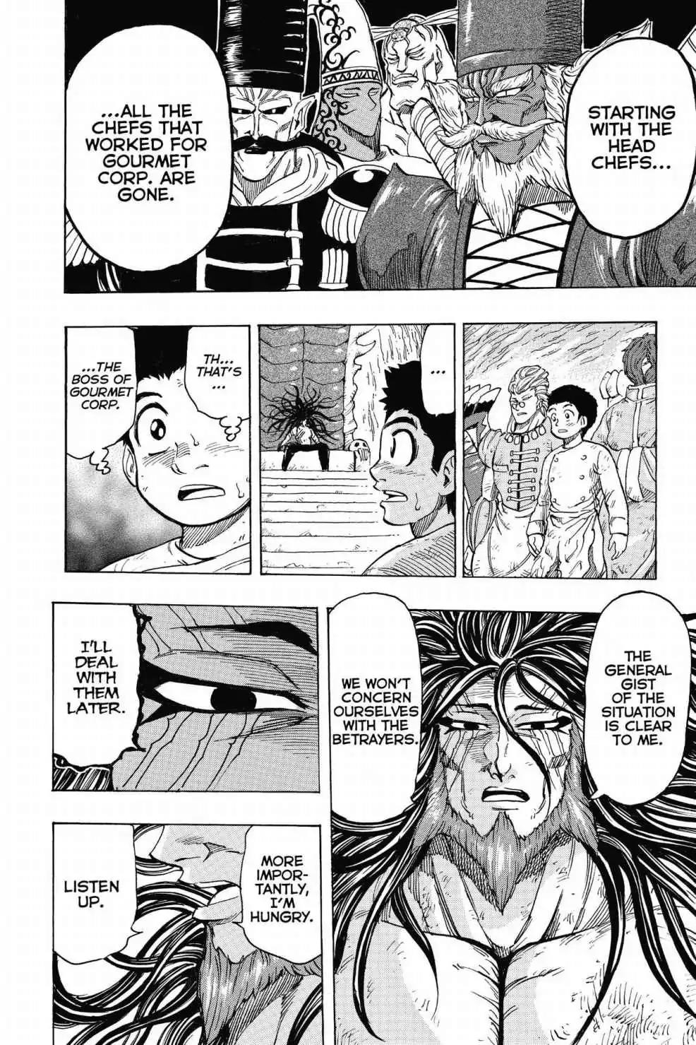Toriko Chapter 262 page 2 - Chapter 262: Vol.29 Gourmet 262: Midora's Dining Table!!