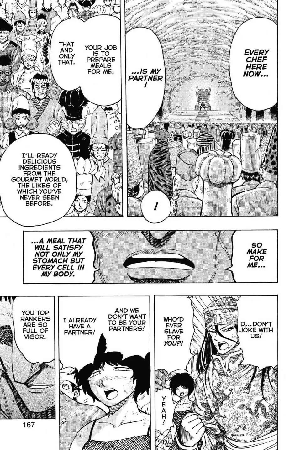 Toriko Chapter 262 page 3 - Chapter 262: Vol.29 Gourmet 262: Midora's Dining Table!!