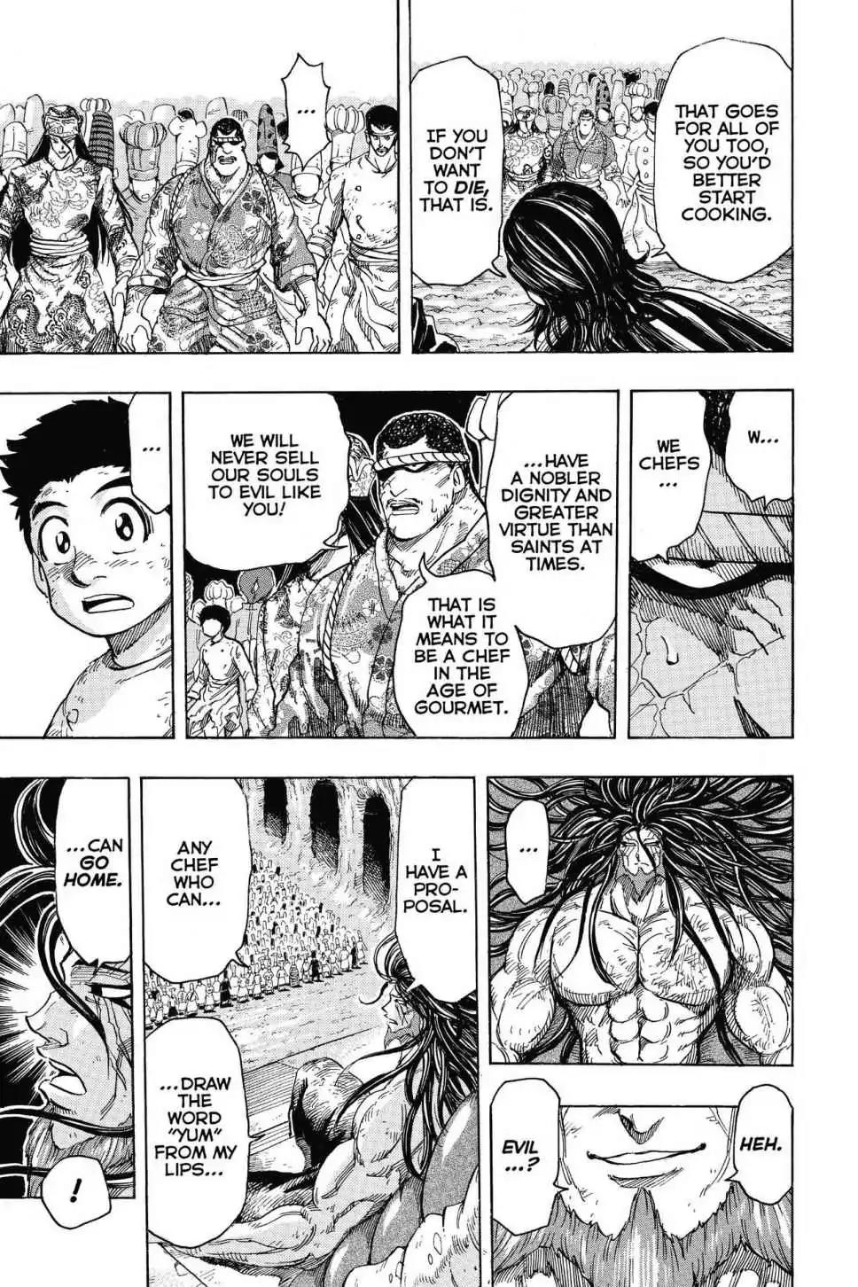Toriko Chapter 262 page 5 - Chapter 262: Vol.29 Gourmet 262: Midora's Dining Table!!