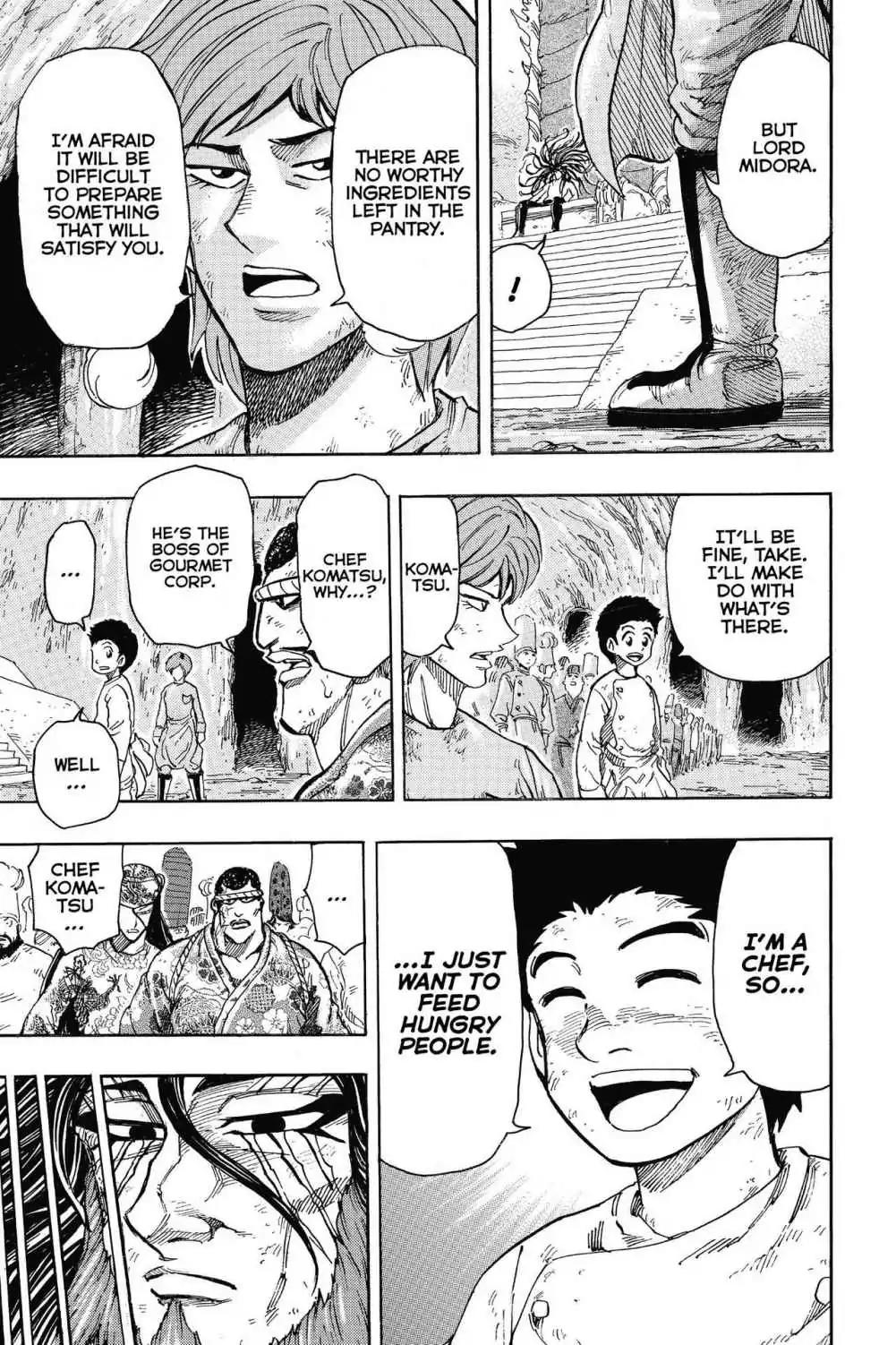 Toriko Chapter 262 page 7 - Chapter 262: Vol.29 Gourmet 262: Midora's Dining Table!!