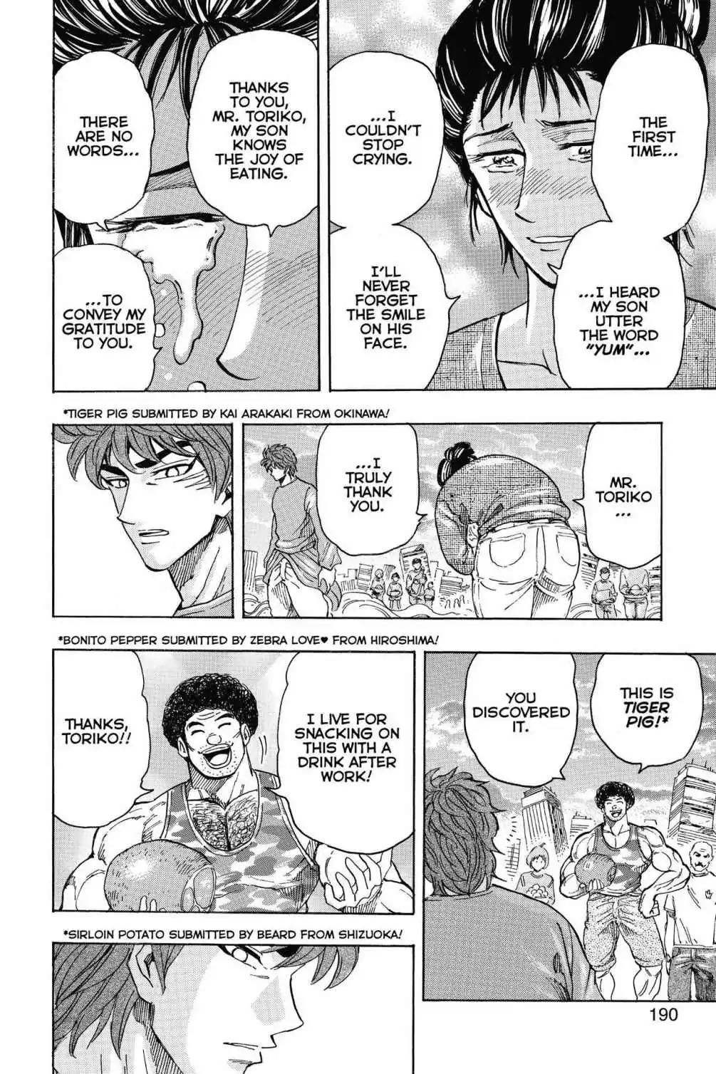 Toriko Chapter 263 page 6 - Chapter 263: Vol.29 Gourmet 263: World's Greatest Gourmet Hunter!!