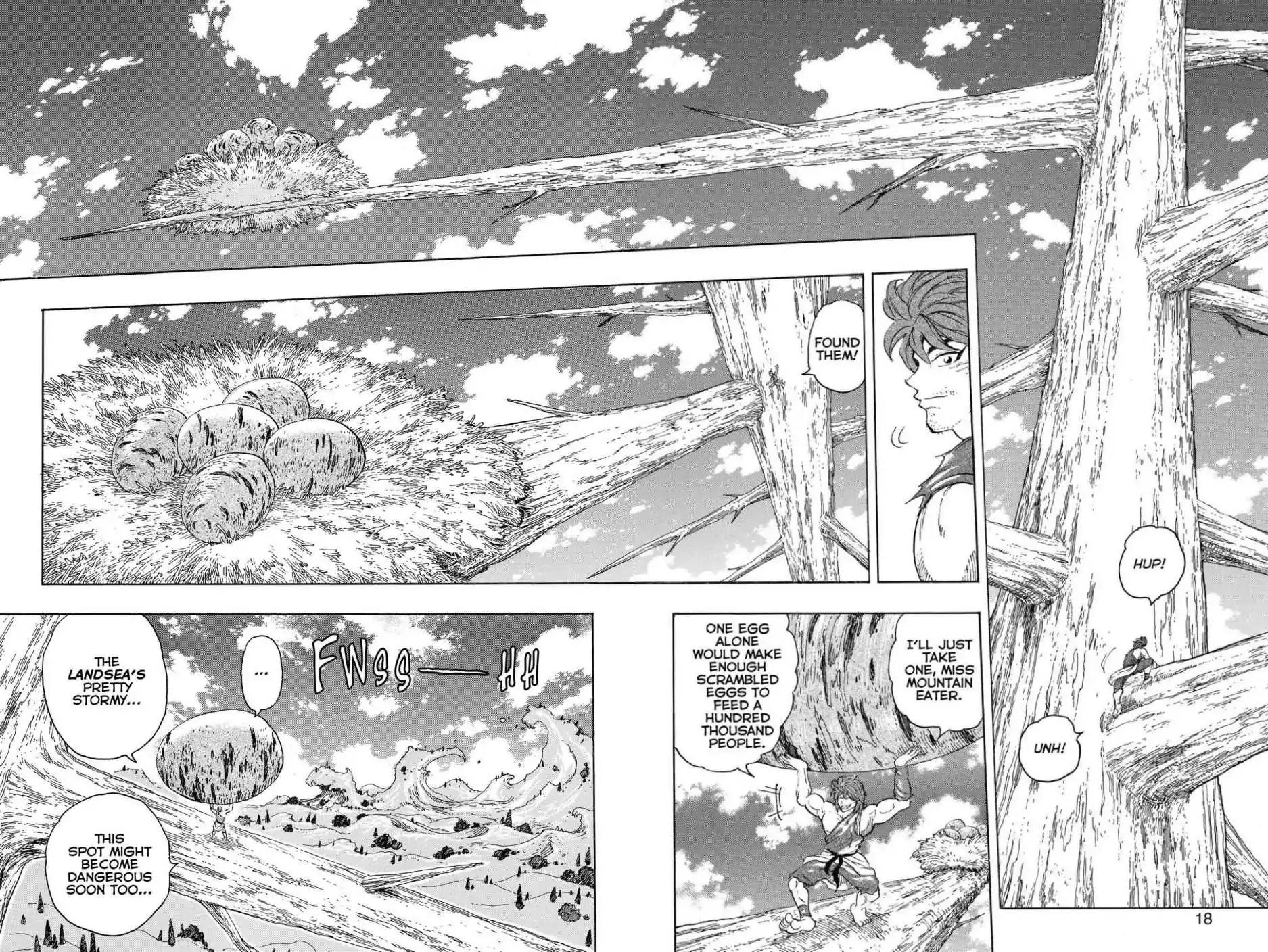 Toriko Chapter 264 page 17 - Chapter 264: Vol.30 Gourmet 264: Onward to the Gourmet World!!