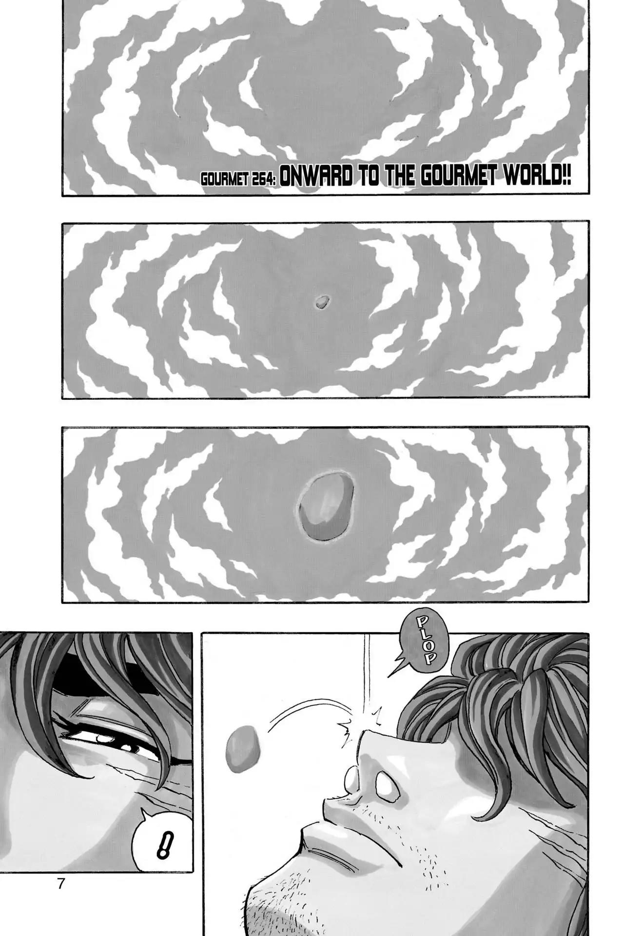 Toriko Chapter 264 page 7 - Chapter 264: Vol.30 Gourmet 264: Onward to the Gourmet World!!