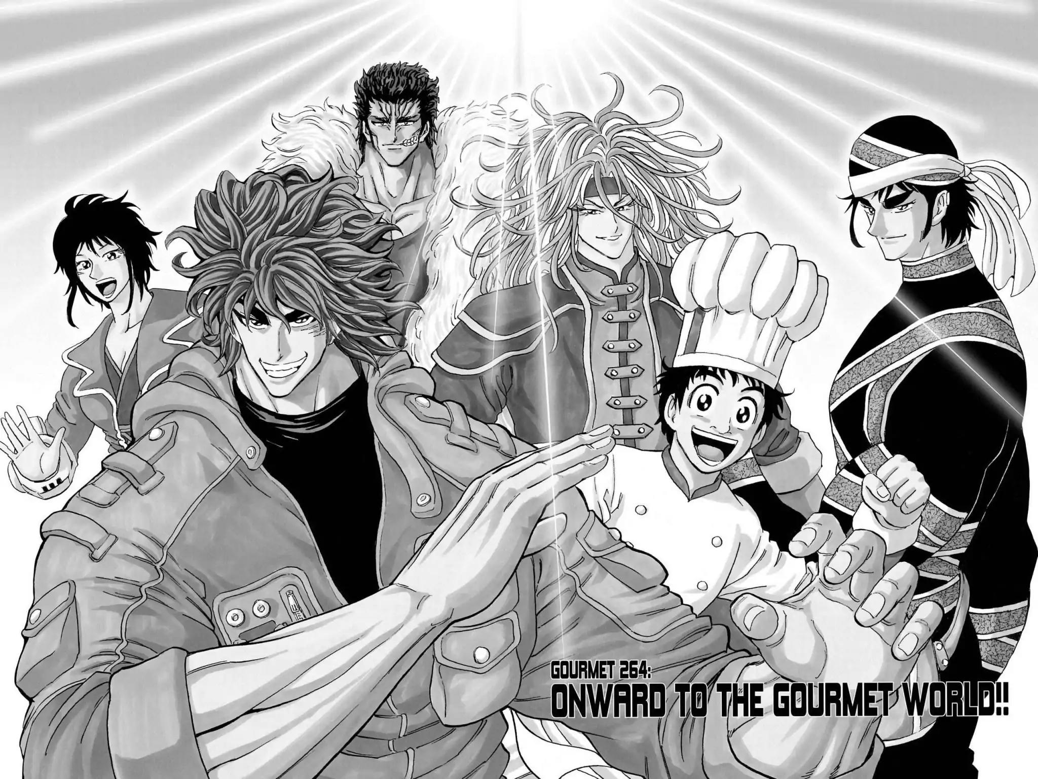 Toriko Chapter 264 page 8 - Chapter 264: Vol.30 Gourmet 264: Onward to the Gourmet World!!