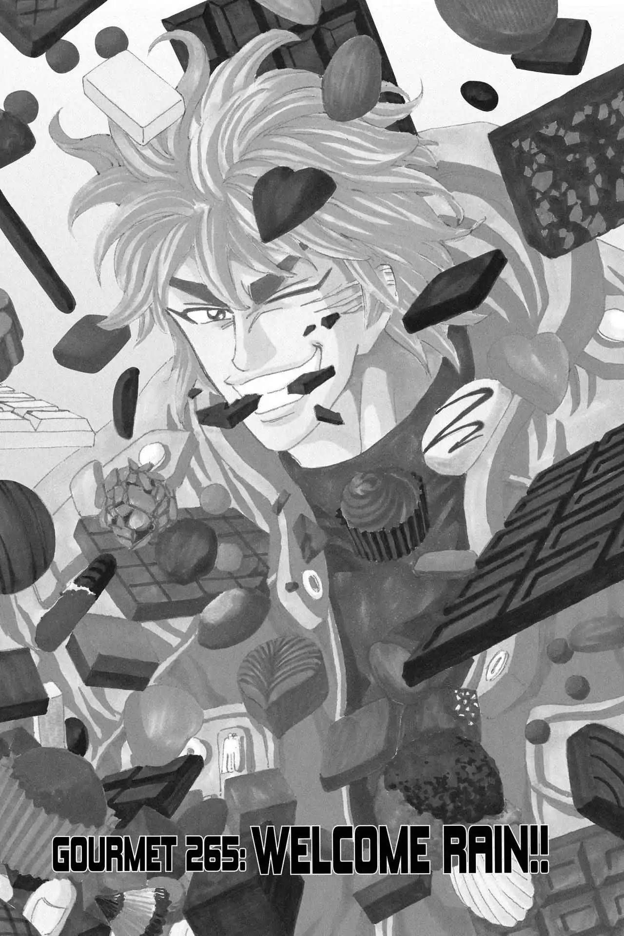 Toriko Chapter 265 page 1 - Chapter 265: Vol.30 Gourmet 265: Welcome Rain!!