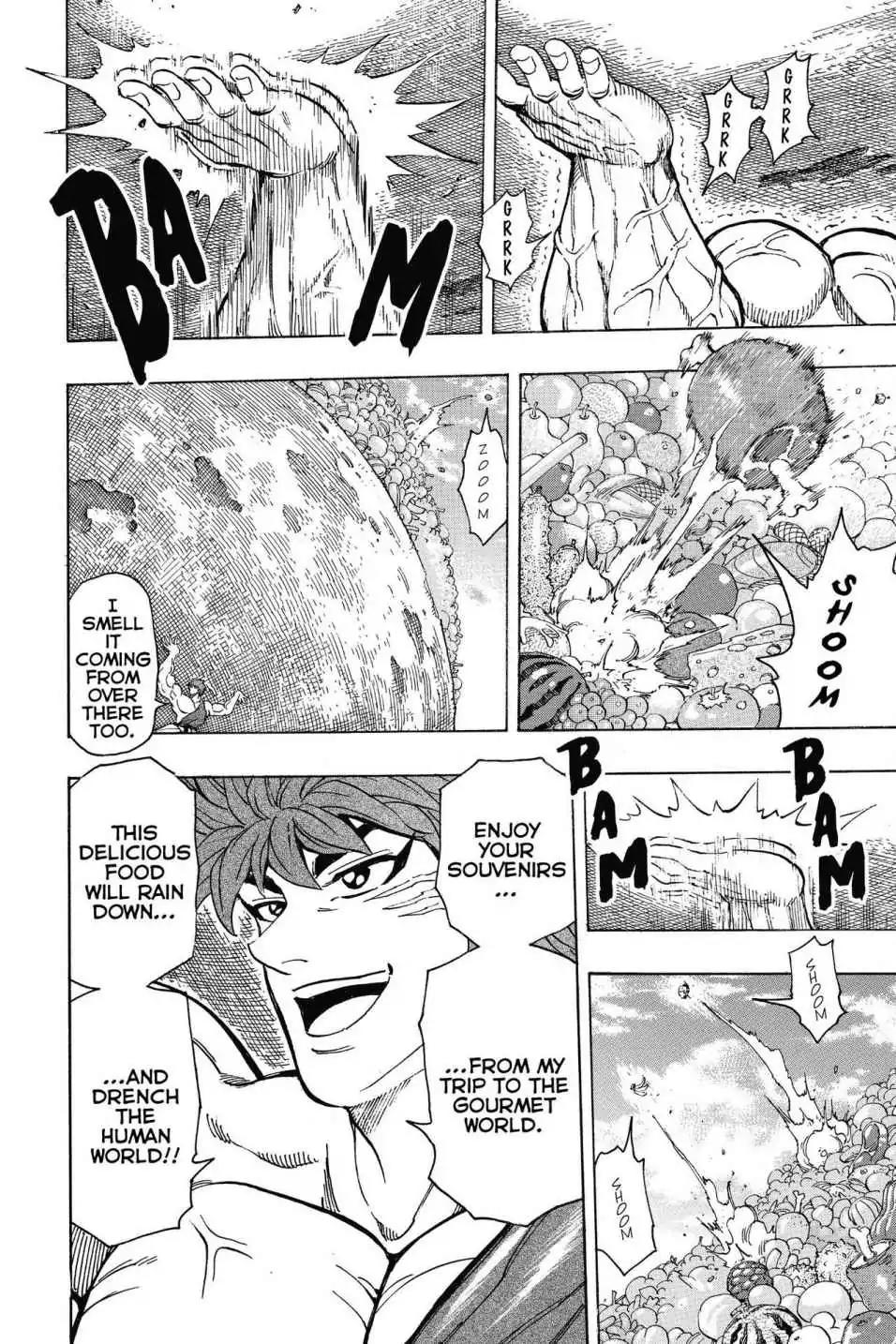 Toriko Chapter 265 page 16 - Chapter 265: Vol.30 Gourmet 265: Welcome Rain!!