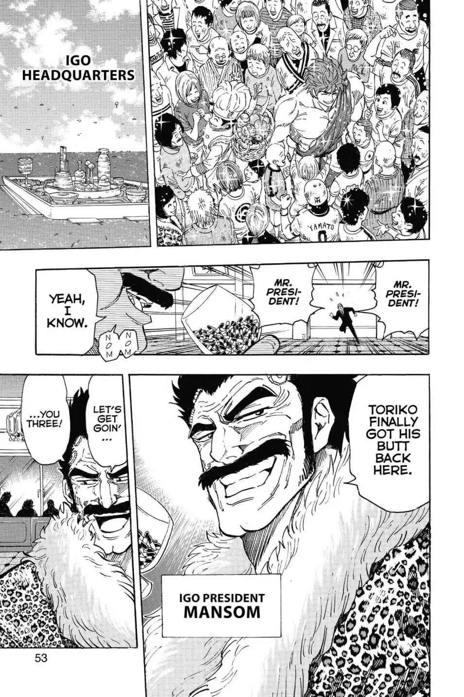 Toriko Chapter 265 page 21 - Chapter 265: Vol.30 Gourmet 265: Welcome Rain!!