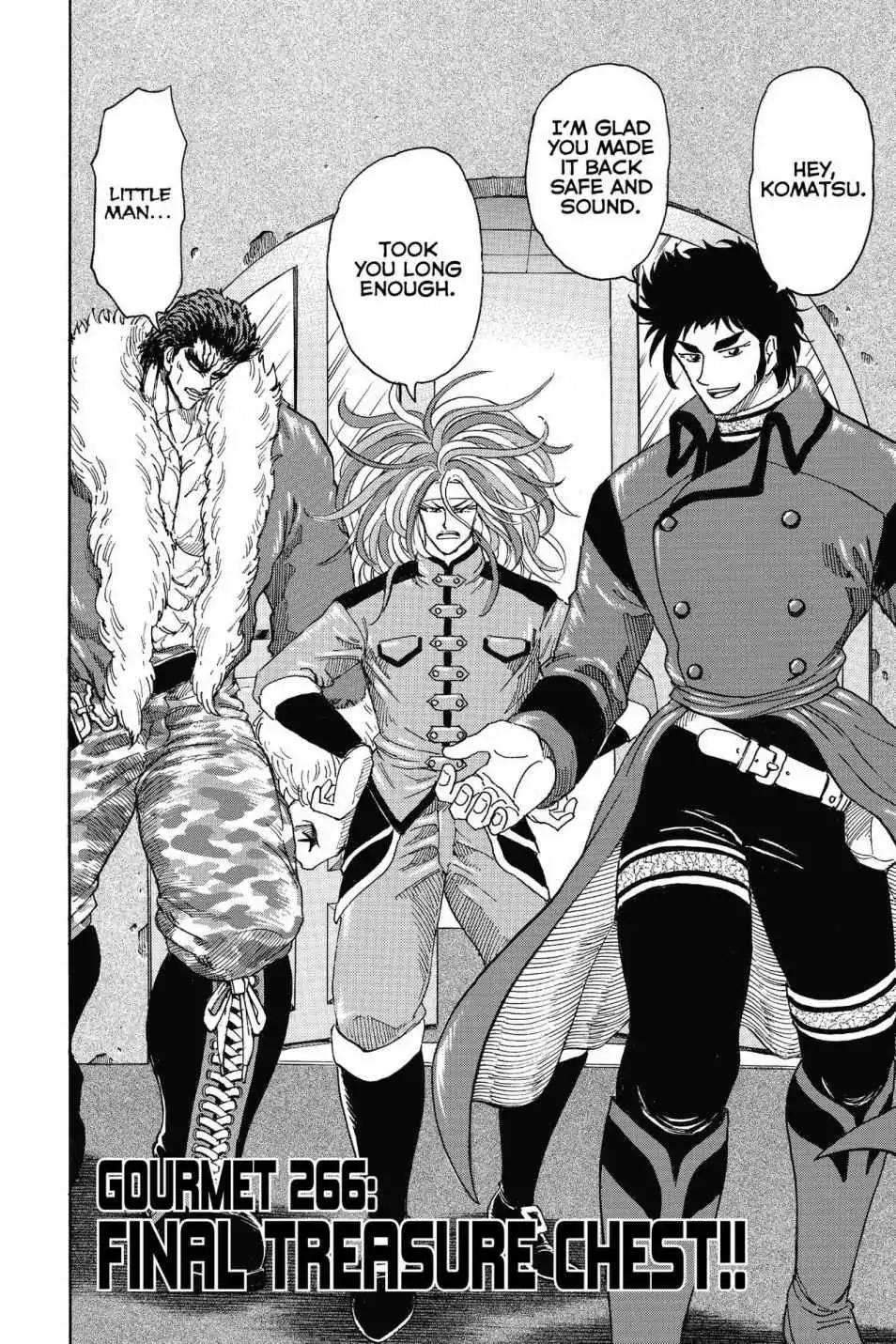 Toriko Chapter 266 page 2 - Chapter 266: Vol.30 Gourmet 266: Final Treasure Chest!!