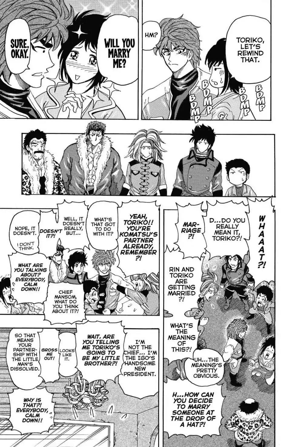 Toriko Chapter 266 page 7 - Chapter 266: Vol.30 Gourmet 266: Final Treasure Chest!!