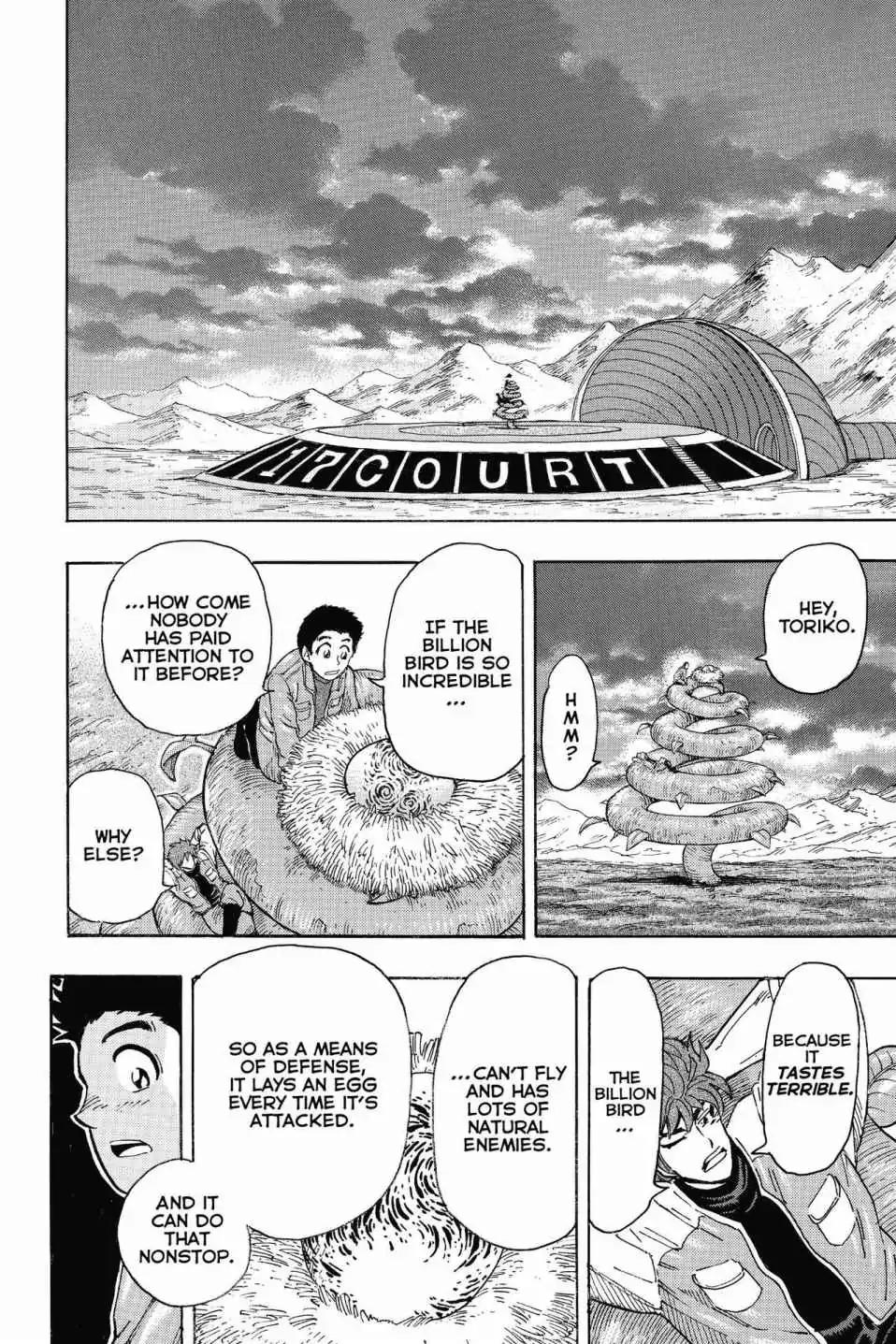 Toriko Chapter 267 page 12 - Chapter 267: Vol.30 Gourmet 267: Birth Cry of Hope!!