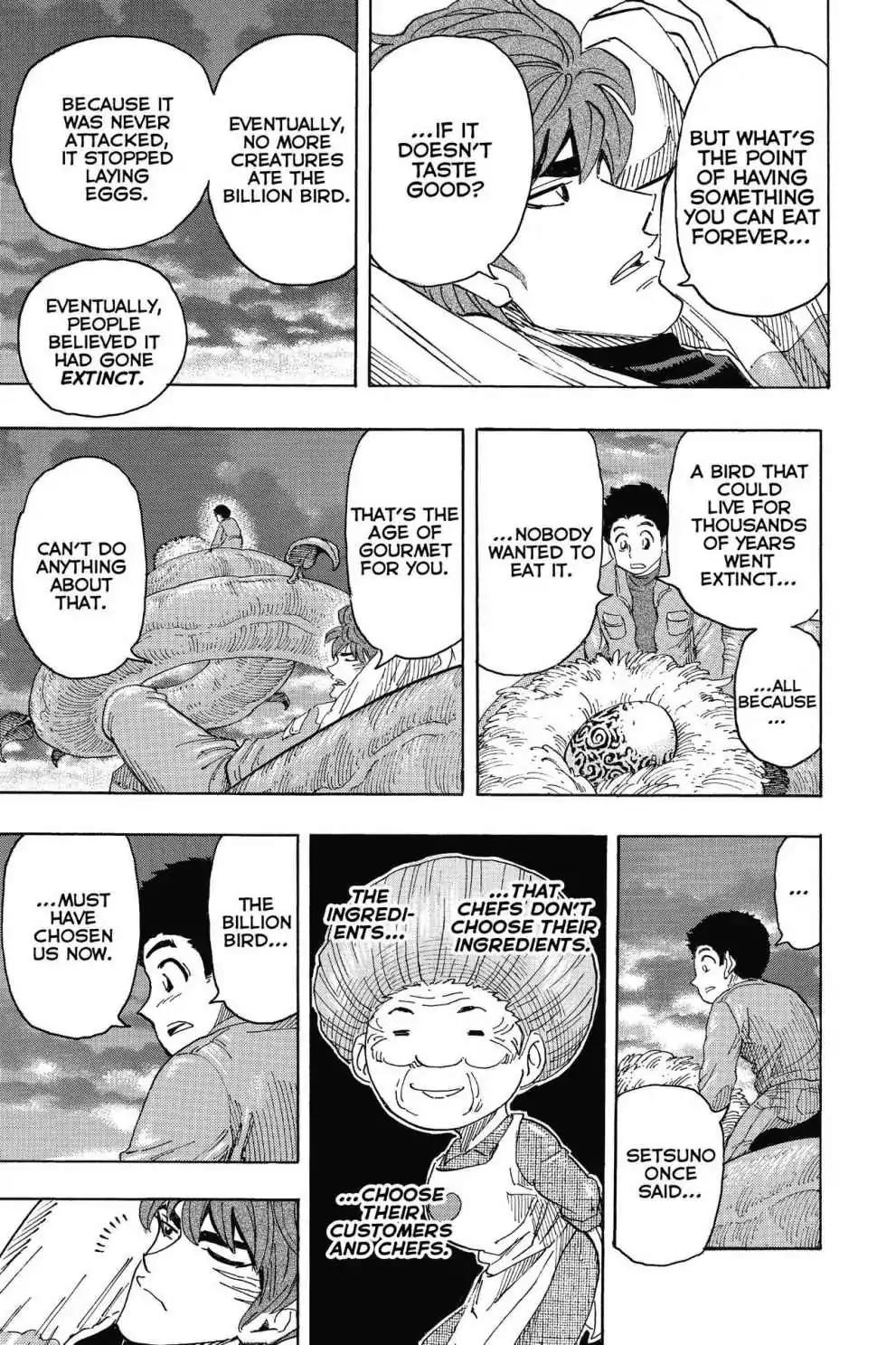 Toriko Chapter 267 page 13 - Chapter 267: Vol.30 Gourmet 267: Birth Cry of Hope!!