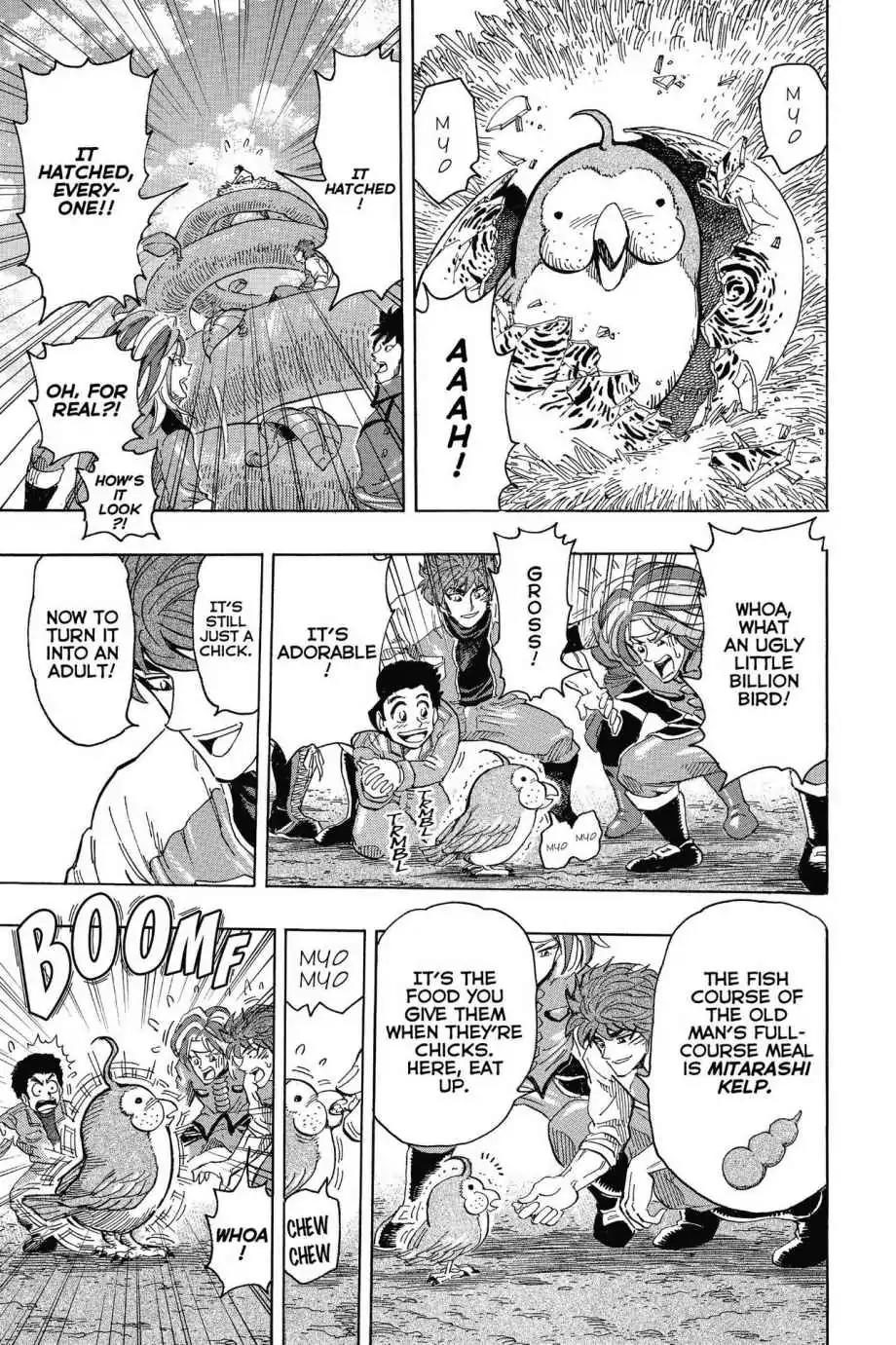 Toriko Chapter 267 page 15 - Chapter 267: Vol.30 Gourmet 267: Birth Cry of Hope!!