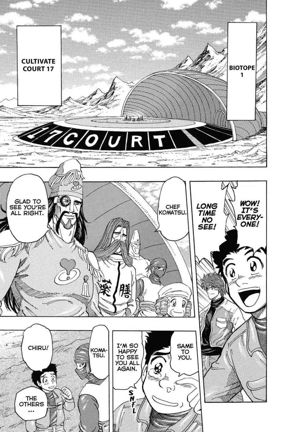 Toriko Chapter 267 page 3 - Chapter 267: Vol.30 Gourmet 267: Birth Cry of Hope!!