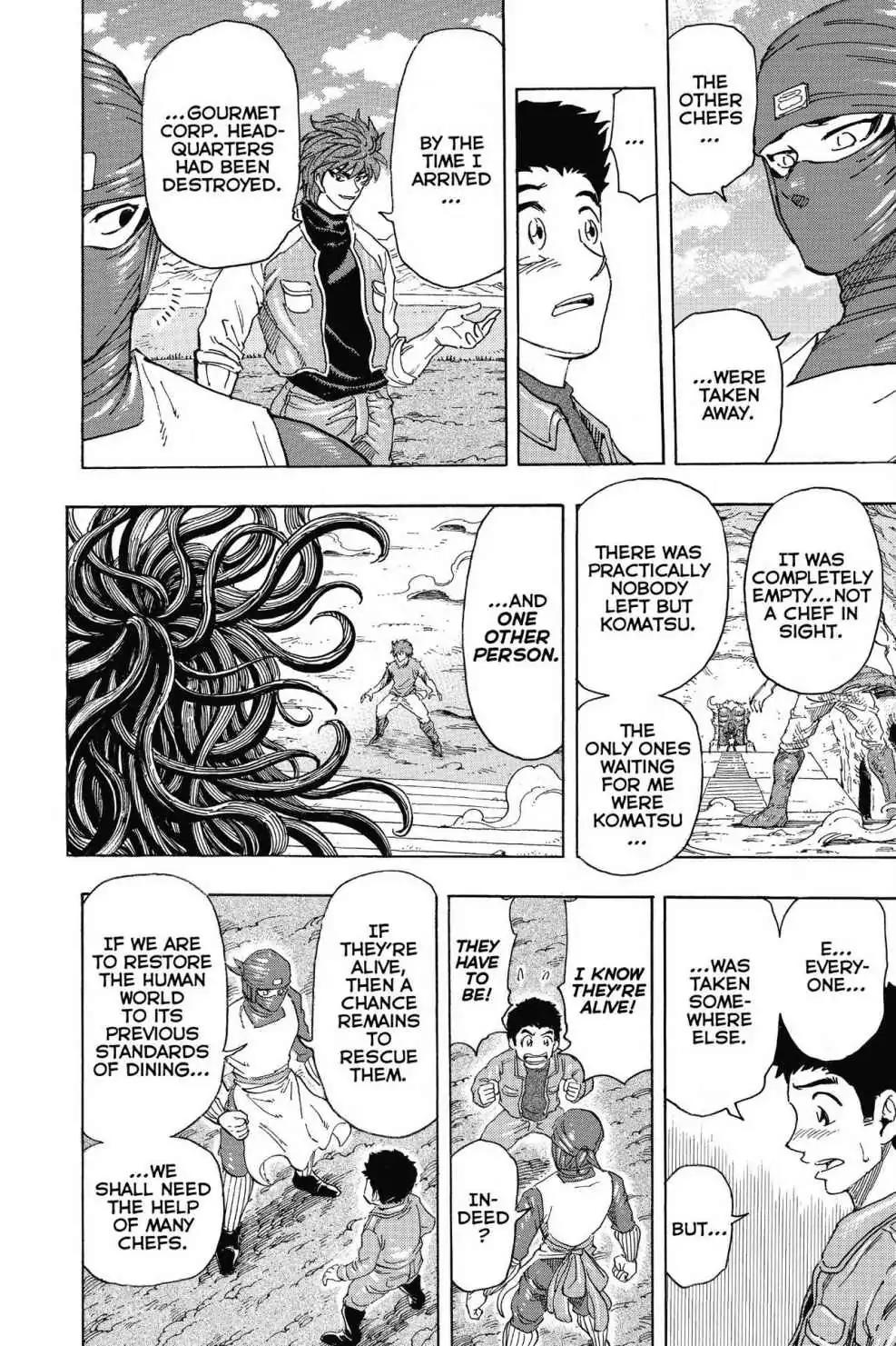 Toriko Chapter 267 page 4 - Chapter 267: Vol.30 Gourmet 267: Birth Cry of Hope!!